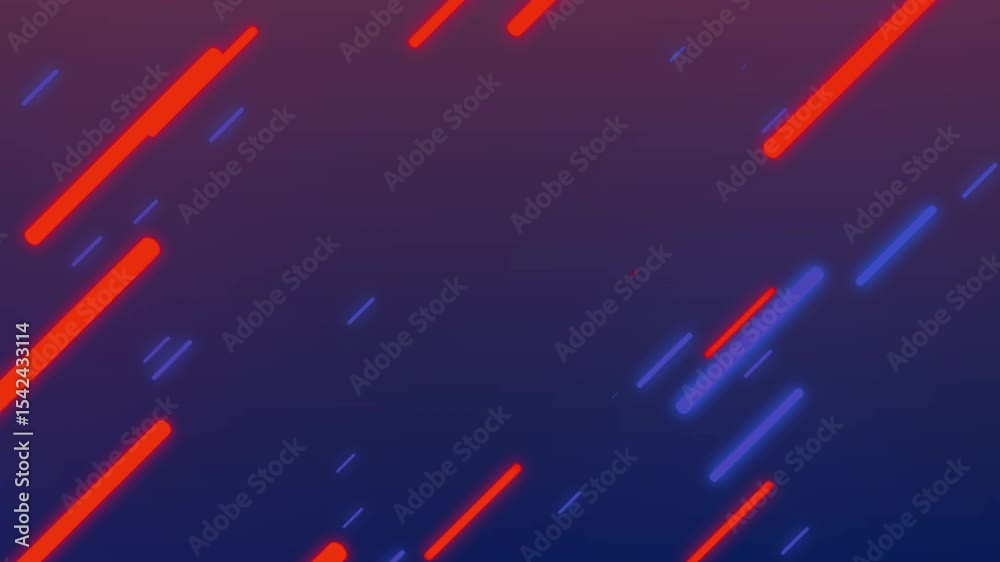 Neon line loop background animation