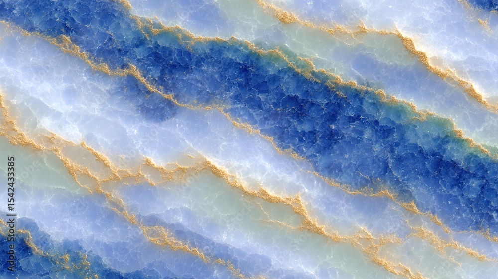 Obraz premium Close-up image of blue marble texture background. Marble texture background close-up. Natural marble stone macro shot, natural stone pattern.