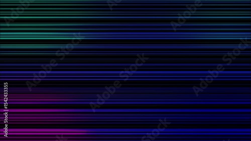Neon line loop background animation