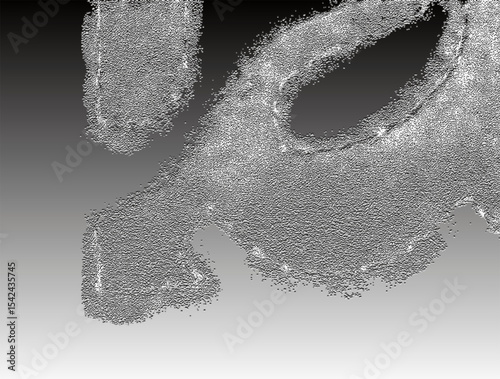 black and white abstract letter pattern grunge background