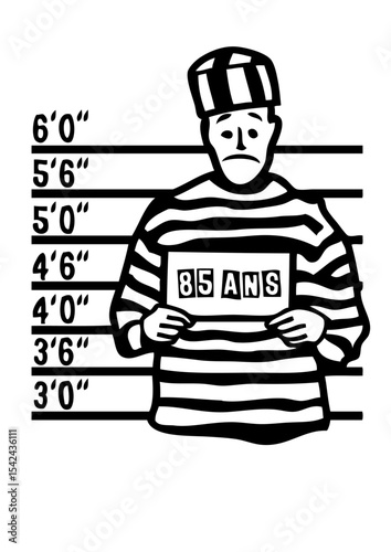 85 ans prisonnier detenu anniversaire