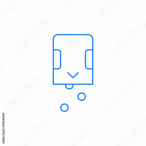 artificial sweetener tablets icon sign vector