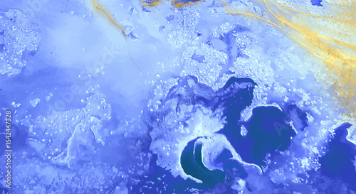 Vibrant Abstract Purple and Blue Ink Texture – Fluid Alcohol Ink Flow with Marble-Like Organic Pattern for Backgrounds, Wallpapers, and Artistic Projects