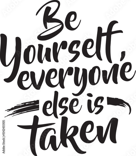 Inspirational quotes typography