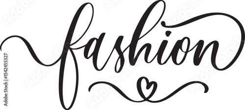 Positive Calligraphy Fashion Illustration With Motivational Quote And Hand lettering Inscription Vector, Design, Object, Calligraphy Illustration