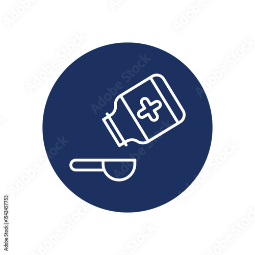 Mixture icon vector