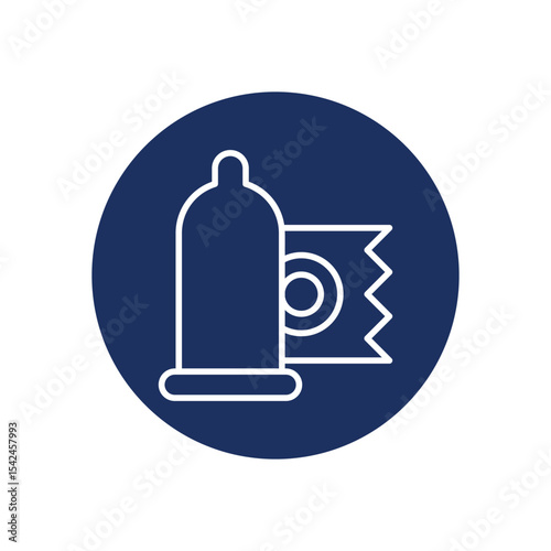 Contarception icon vector
