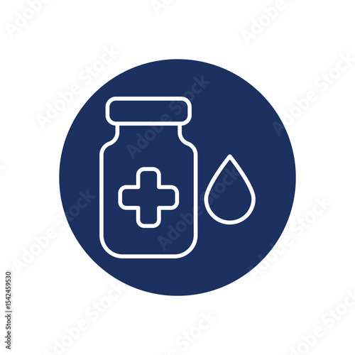 Alcohal icon vector
