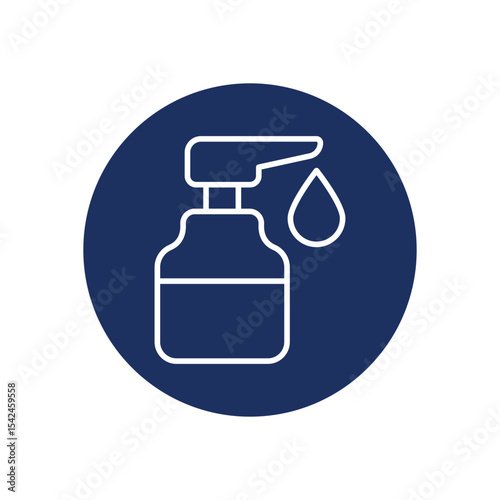 Inhaler icon vector