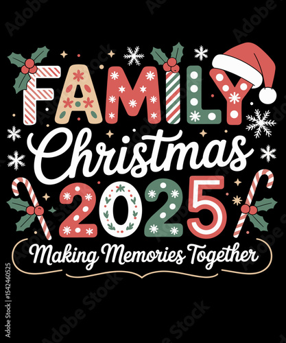 Family Christmas 2025 Matching Xmas Outfit