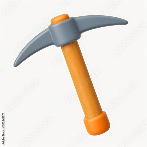 hammer on white background