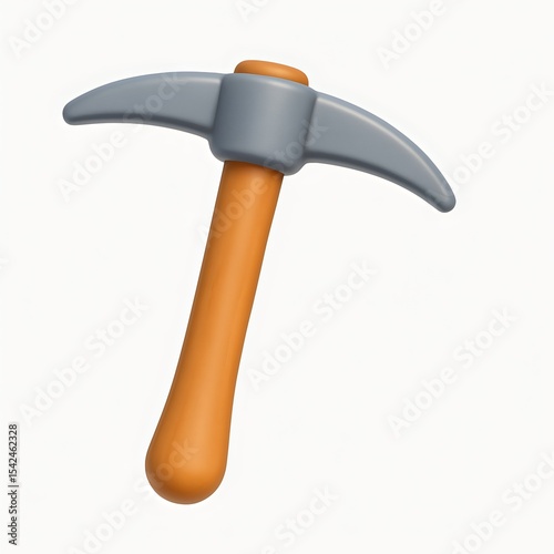 hammer on white background