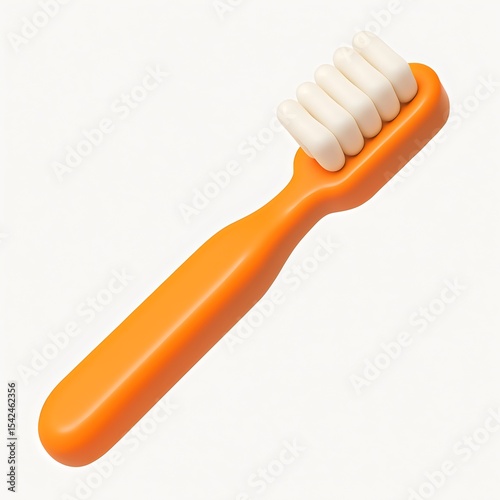 toothbrush on white background