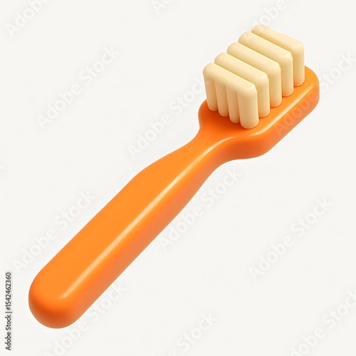toothbrush on white background