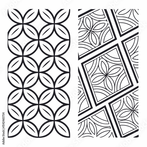 seamless pattern with leaves