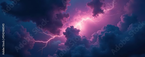 Intense lightning strike, supercharged energy burst , vibrant, atmospheric, energy