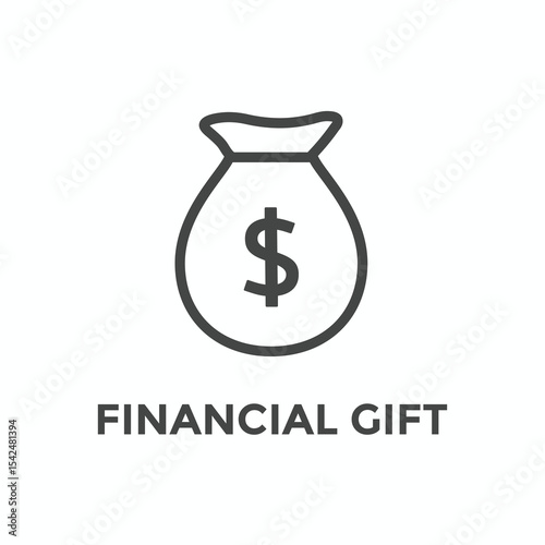 Financial Gift Student Loan Debt - Forgiveness Icon