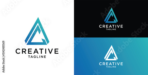 AC Letters Professional logo for all types of business
