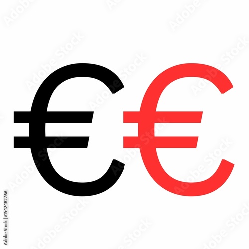 euro icon, euro symbol 