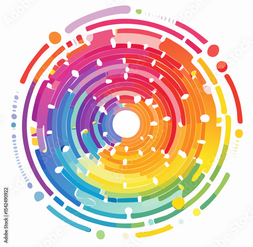 abstract illustration of overstimulation