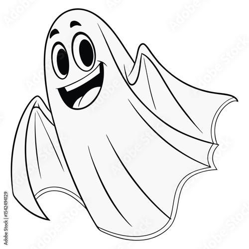 Art & Illustration, high quality best halloween hand drawing design , best ghost vector, cute ghost, lady ghost,best design