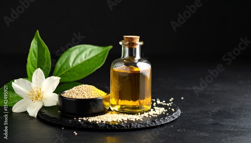 Sesame Oil. Though technically an oil, sesame oil is a key flavoring in Korean cuisine, used in dressings, marinades, and to season stir-fries.