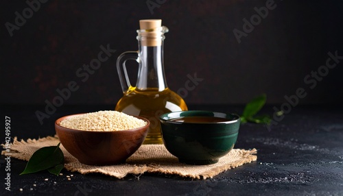 Sesame Oil. Though technically an oil, sesame oil is a key flavoring in Korean cuisine, used in dressings, marinades, and to season stir-fries.