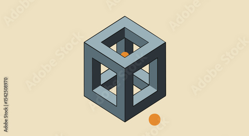 Resonant Cube: Dimensional Vibration