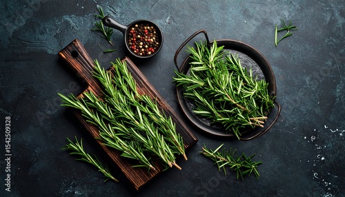 Rosemary is frequently used in British cooking, especially in roasted meats