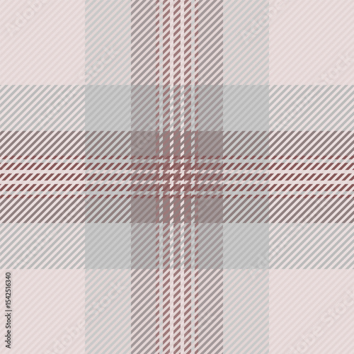 Subtle blush pink and grey plaid pattern.  Elegant textile design ideal for fashion, home decor, or website backgrounds.  Creates a calming, sophisticated aesthetic.