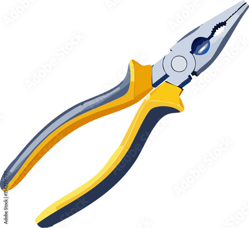 pliers isolated on white