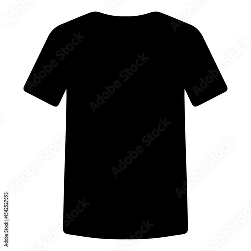 Plain Black T-Shirt Simple, Versatile, and Perfect for Customization