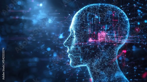 Digital human head profile