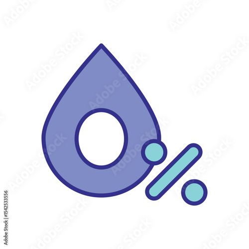 No Alcohal icon vector