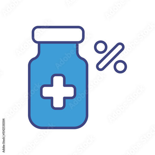 No Alcohal icon vector