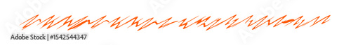 Bold Orange Horizontal Line Border Design for Impactful and Eye-Catching Presentations