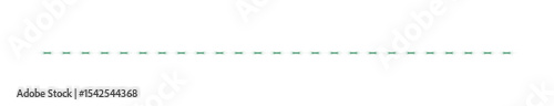 Geometric Green Star Horizontal Line Border for Modern and Abstract Design Projects