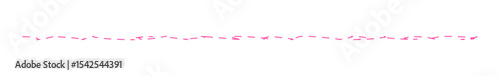 Magenta Dashed Horizontal Line Border Design for Creative and Artistic Projects