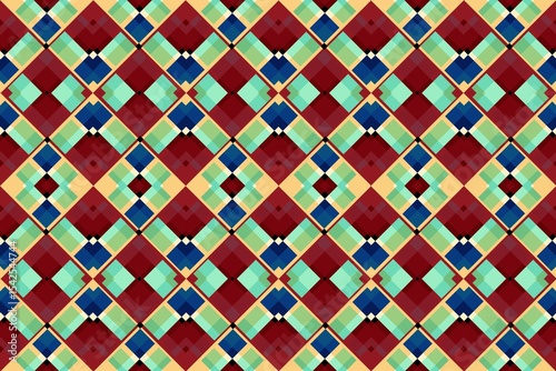 Ethnic seamless patterns with simple shapes. Tribal and ethnic fabrics. African, American, Mexican, Indian styles. Simple geometric pattern elements are best used in design, textile printing.