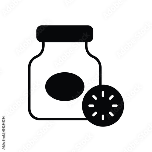 Vitamins icon vector