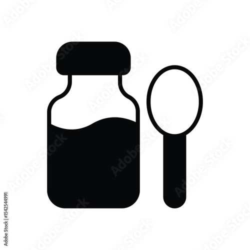 Fish Fat icon vector