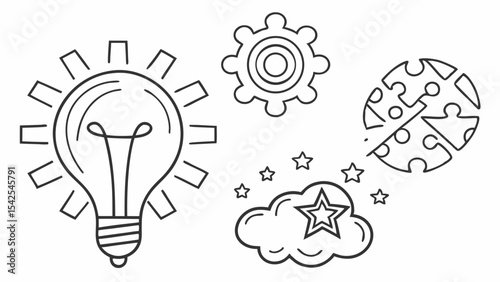 Innovative Ideas Brainstorming, Solutions, and Creative Thinking