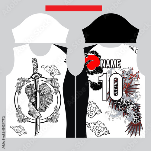 Japanese t-shirt design with