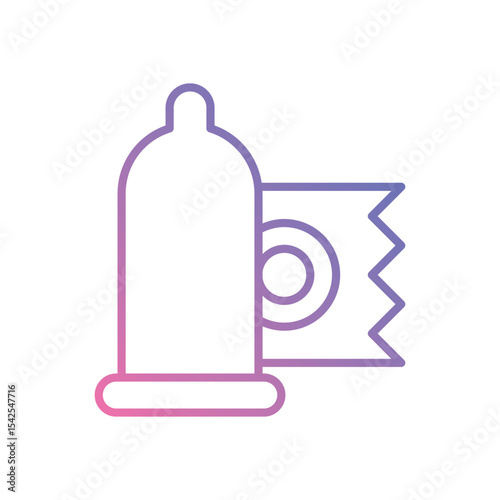Contarception icon vector
