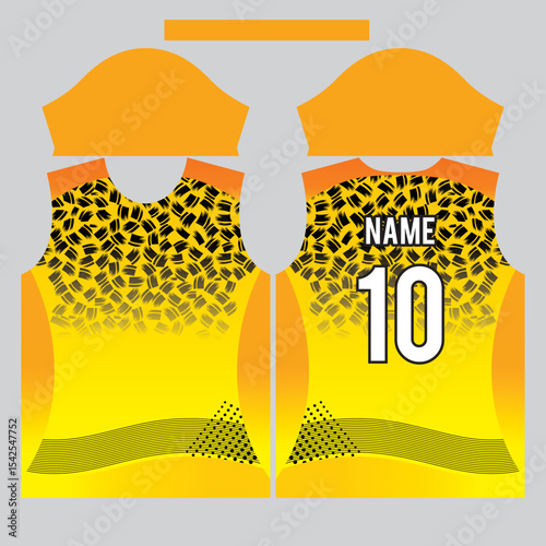 orange yellow t-shirt design