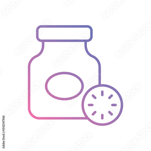 Vitamins icon vector