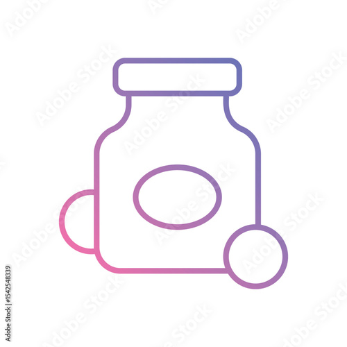 Vitamins  icon vector