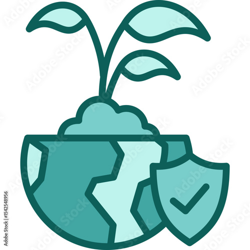 Nature Protection solid icon
