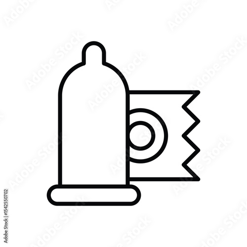 Contarception icon vector