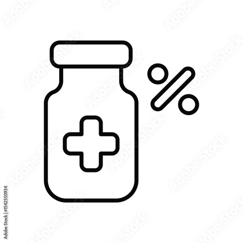 No Alcohal icon vector